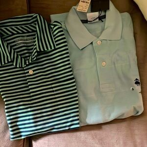 Men’s performance polos - vineyard vines and Brooks brothers